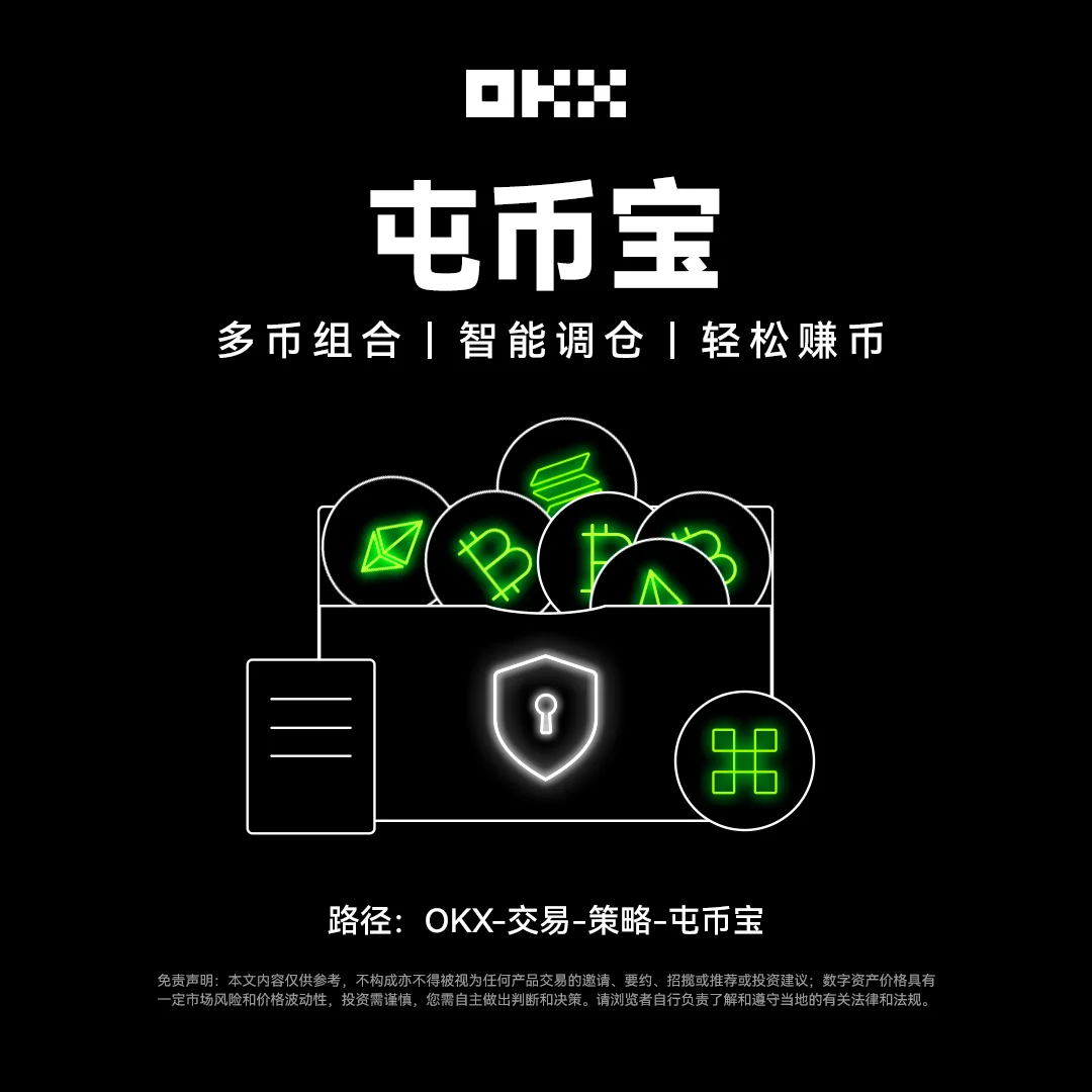 OKX 屯币网格：封面或入口示意