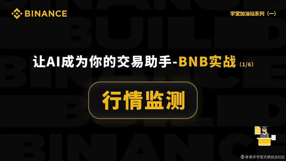 让AI成为你的交易助手-BNB实战（1/6）：封面或入口示意